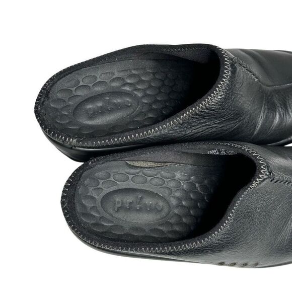 Privo by Clark’s black leather mule clogs size 7 - Picture 5 of 12